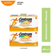 Centrum Energy Vitamin B & Minerals (60's x 2)