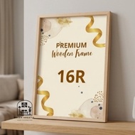 16R Wooden Photo Frame 16R Wooden FrameFrame Foto 40x50cm Natural Pine Wood Frame