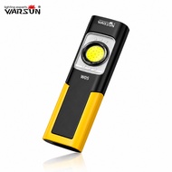 WARSUN W05S Magnetic Work Light 1100LM Type‑C Rechargeable IPX5 3-10Hrs Hook+Stand for Car Repair Wo