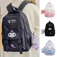 Sanrio กระเป๋าสะพายหลัง Kuromi น่ารัก ความจุสูง