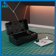 YRX AA Battery Case AA Battery Box 1/2/3/4 Slot AA Battery Holder 14500 AA Storage Box DIY With Lead