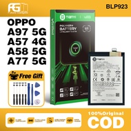 Bateri Battery Compatible For OPPO A97 5G/A58 5G/A77 5G /A57 4G 2022 CPH2387  BLP923  5000mAh
