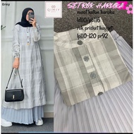 NO CANCEL• Haruka Skirt Set by Qimiy• Pleated Skirt Set