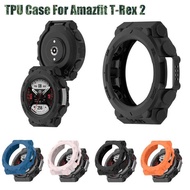 For Amazfit GTR4 Pro T-Rex 2 TPU Protector Cover Case Smart Watch Protective Shell Frame Edge Bumper