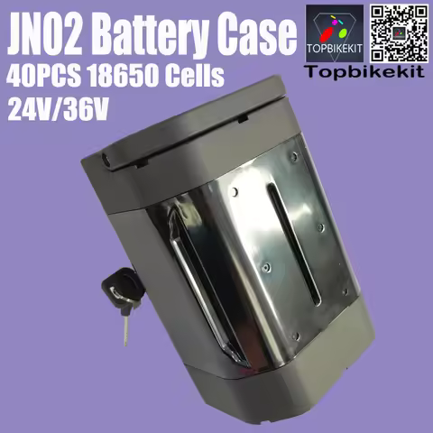 Frog Ebike Jenney Battery case 24V 36V 48V Max Fit 40pcs 18650 Cells Box Folding bike Battery Box Ca