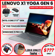 X1 Carbon Yoge Gen 6 Lenovo Thinkpad 2 in 1 Laptop Touchscreen Intel i7 11th gen 16GB RAM 512GB SSD