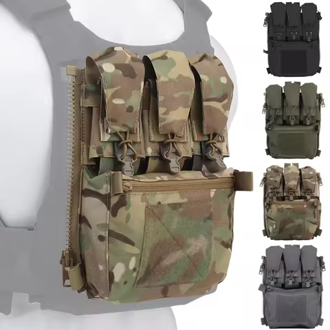 Assault Adapt Banger Back Panel Zip On Rear Pack Tactical Vest FCPC V5 Plate Carrier Accessories Bag
