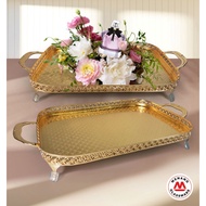 Golden Tray With Stand/Dulang Hantaran/Dulang Berkaki