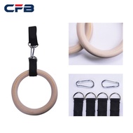 abs Rings Ring Rings Household Rings Wooden Rings Pull Up Gymnastics Set Gymnastics ICW3