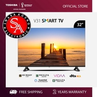 Led Smart Digital TV 32 Inch Toshiba Type: 32V31LP (Khusus Daerah Medan)