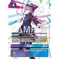 BT22-102 Sayo (SEC)-Digimon Card Game