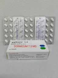 READY STOCK DORMICUM 7.5 MG VITAMIN 1 PAPAN 10 TABLETS 5 PAPAN 50 TABLETS 10 PAPAN 100 TABLETS