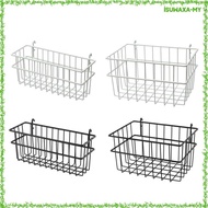 [IsuwaxaMY] Pegboard Organizer Basket Bin Tools Metal Wall Mounted Storage Hanging Basket for Garage