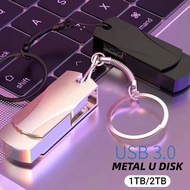 Memoria Stik USB 3.0 2TB adaptor Flash Drive logam kecepatan tinggi tahan air 2TB Cle USB Flash Drive