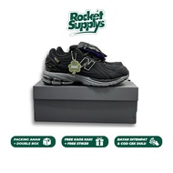 1906R Black Pouch Shoes 100% New/