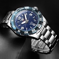 Seiko_Japan นาฬิกา Seiko No. 5 Smart Luminous Diving Water Ghost เชิงกล แฟชั่นกีฬาผู้ชายและผู้หญิงนาฬิกา SRPB85J1