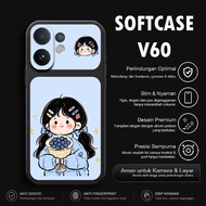 HP Macaron Motif Softcase For VIVO V60 - Casing VIVO V60 LITEhp - VIVO V60 cellphone protector - VIV