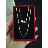 10k saudi gold chain only 18"-800