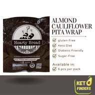 KETO Almond Cauliflower Pita Wrap 6pcs per pack (Low-carb/Sugar-Free)