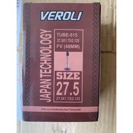 VEROLI BICYCLE INNER TUBE 27.5×1.75/2.125 FV48mm
