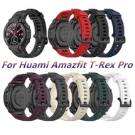 Amazfit TRex Pro strap silicone Adjustable Strap smart watchband Bracelet For Xiaomi Huami Amazfit T-Rex Watch Silicone Strap amazfit trex pro case