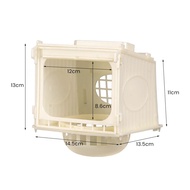 Bird Breeding Box Parakeet Cage Exploring Toys Stable Smooth Surface Parrot Nest Bird Nest Bed for C