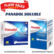 Panadol Soluble 20 Tablets (1 box) / 120 Tablets (1 box)