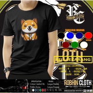 Doge Coin T-Shirt Distro Clothes