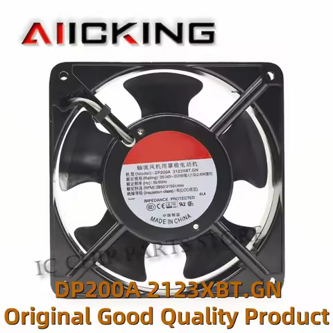 DP200A 2123XBT.GN 12038 Ac Fan 220V 120*120*38mm Ball Bearing Cabinet Cooling Fan Original brand new