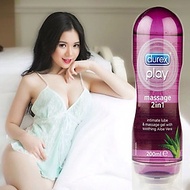 Gel Massage Durex 2 in 1 Hương Thơm Lô Hội - Mát Xa Toàn Thân - Bôi Trơn Quan Hệ + BCS Jex (1c) - Ch