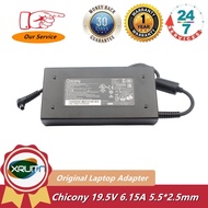 Original Chicony Laptop AC Power Adapter Charger For MSI GP70 2PE WE72 7RJ A12-120P1A  120W 19.5V 6.