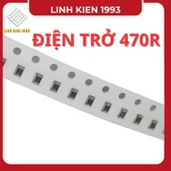 SMD 0805 470R paste resistor – Precision SMD 0805 resistor – Pack of 5