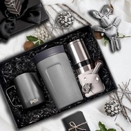 【手沖咖啡套裝禮盒】磨豆機/隨行保溫杯/拉花杯 情人節 新年送禮