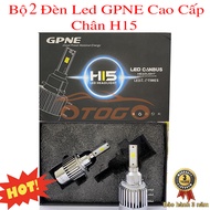 Bộ Đèn Led GPNE Chân H15 Chính Hãng Có Canbus Cho Mazda 3 Ford Ranger