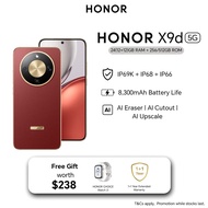 HONOR X9d (5G) | 24GB(12+12) RAM  512GB / 256GB ROM | Local Set with HONOR OFFICIAL Warranty | Globa