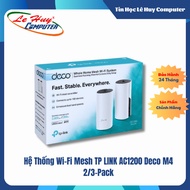 TP LINK AC1200 Deco M4 Mesh Wi-Fi System 2-Pack