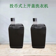 WeChat Payment Top-Loading Washing Machine Multi-Coin Operated Pulsator Washing Machine Coin-Operate