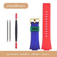 Casio G-Shock ยาง Watchband ผู้ชายความหนาปานกลางหัวเข็มขัดอินเทอร์เฟซนูนอินเทอร์เฟซเหมาะสําหรับ GM11