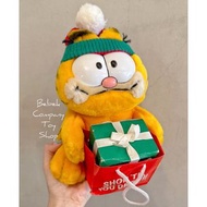 美國二手🇺🇸 1981年 聖誕節 Garfield Odie Arlene 加菲貓 古董玩具 玩偶 娃娃 絕版玩具