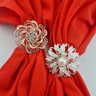 Hijab Ring, hijab Ring brooch, hijab accessories pin, hijab accessories magnet pin hijab
