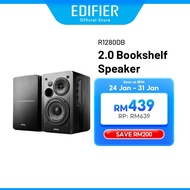 Edifier R1280DB Bookshelf Speaker - Bluetooth V5.1 | 4" Mid Bass | Multiple Inputs | Wooden Enclosur