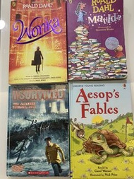 Wonka, Matilda, Tsunami, Aesop’s Fables