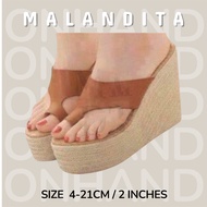 MALANDITA FASHION WEDGE SANDALS - S4 CODE:724T
