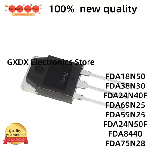 5-10 uds 100% new quality FDA69N25 FDA24N40F FDA38N30 FDA75N28 FDA24N50F FDA59N25 FDA8440 FDA18N50 T