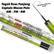 Giant pole tiger pole vertical rod 12 meters 8 meters 10 meters fishing rod 6 meters