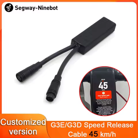 Speed ​​Release Cables Customized for Ninebot by Segway Max G3E/G3D Scooter Max Riding Speed 45km/h 