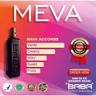 BABA PARFUM ORIGINAL MEVA NON ALKOHOL AROMA SEGAR DAN LEMBUT