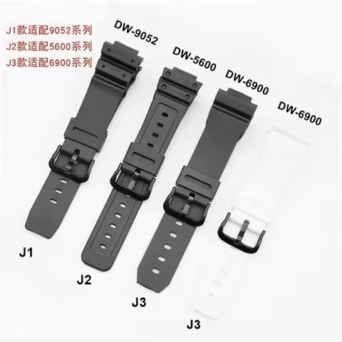 Watchband For Casio G-shock DW5600 DW9052 DW6900 Sport Waterproof Sweatproof Replacement Bracelet Si