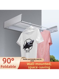 HUAYASEN | Hidden Foldable Bathroom Towel Rack
