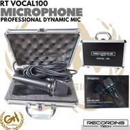 PROMO- RECORDING TECH RT VOCAL100 PROFESSIONAL DYNAMIC MIC - MIC RT VOCAL 100